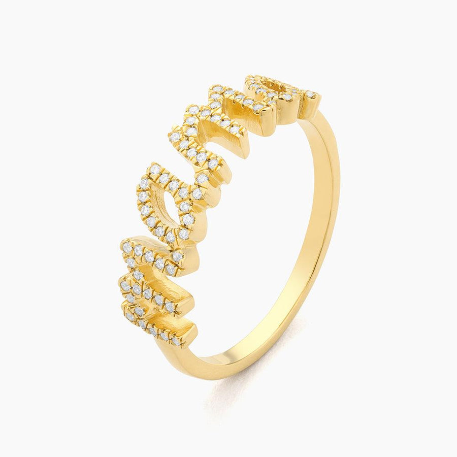 Love You Mama Statement Ring - Ella Stein 