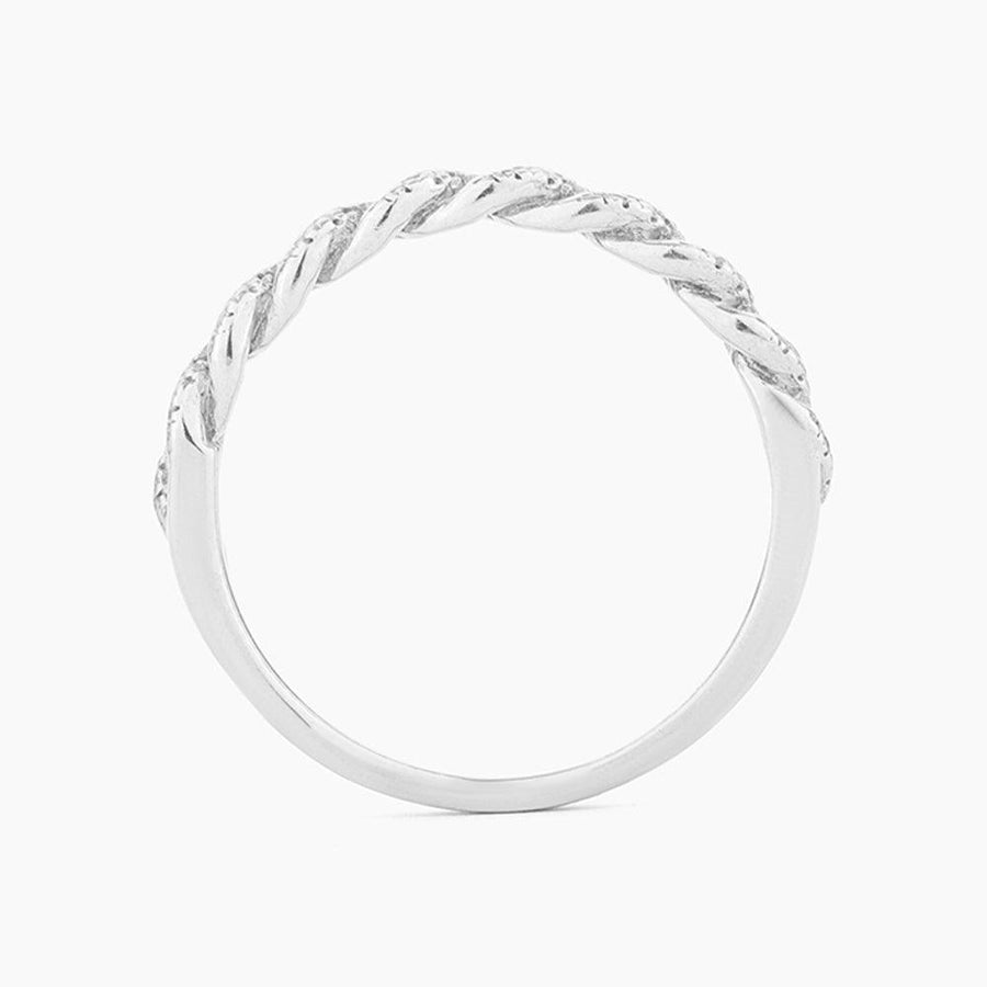 Close Knit Cuban Stackable Ring - Ella Stein 