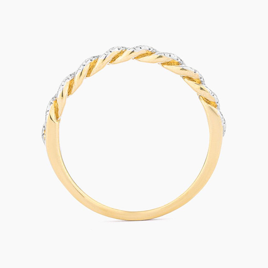 Close Knit Cuban Stackable Ring - Ella Stein 