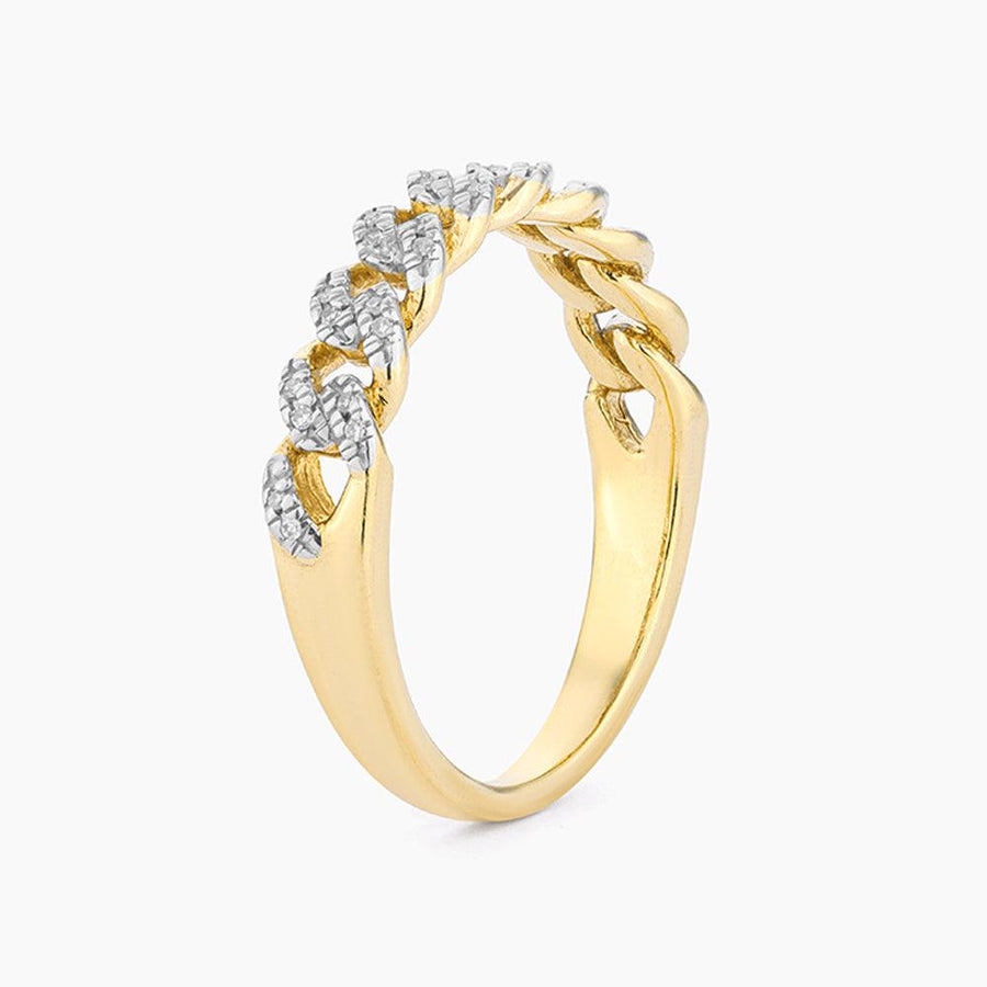 Close Knit Cuban Stackable Ring - Ella Stein 