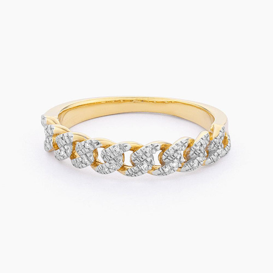 Close Knit Cuban Stackable Ring