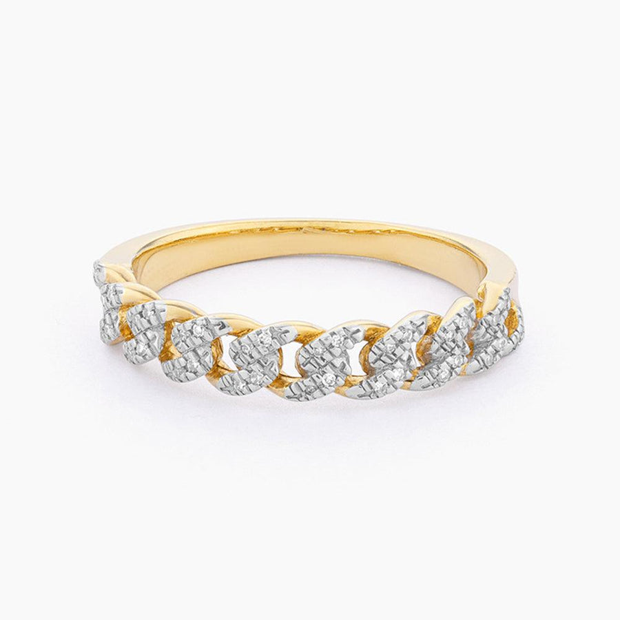 Close Knit Cuban Stackable Ring - Ella Stein 