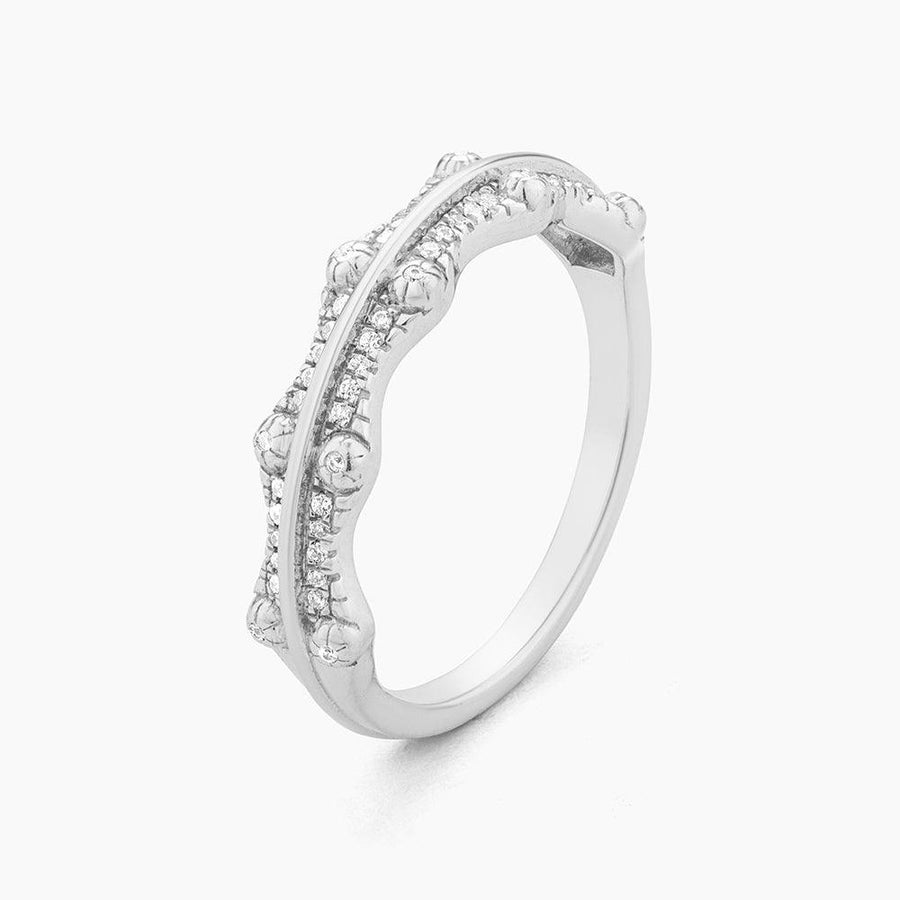 Diamond Crown Statement Ring