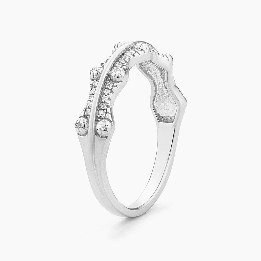 Diamond Crown Statement Ring