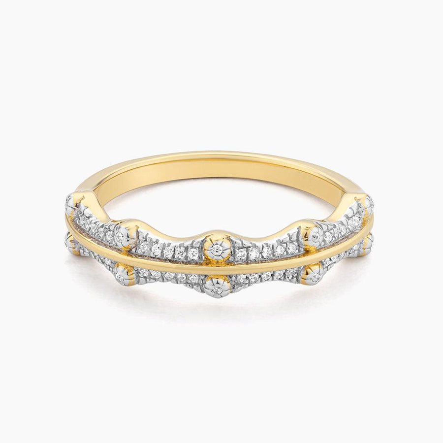 Diamond Crown Statement Ring