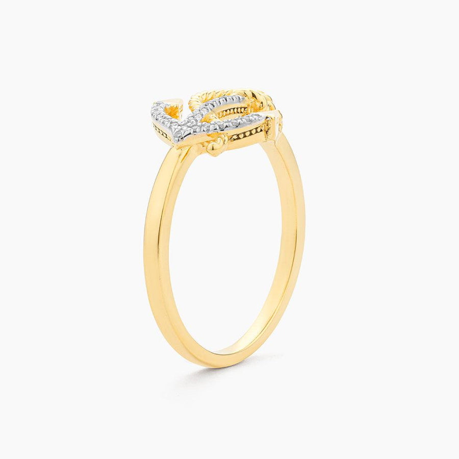 Anchor The Day Statement Ring - Ella Stein 