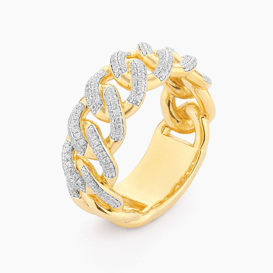 Luxe Link Cuban Ring - Ella Stein 