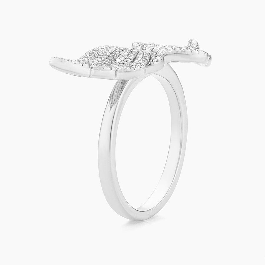 Diamond Guardian Angel Ring 