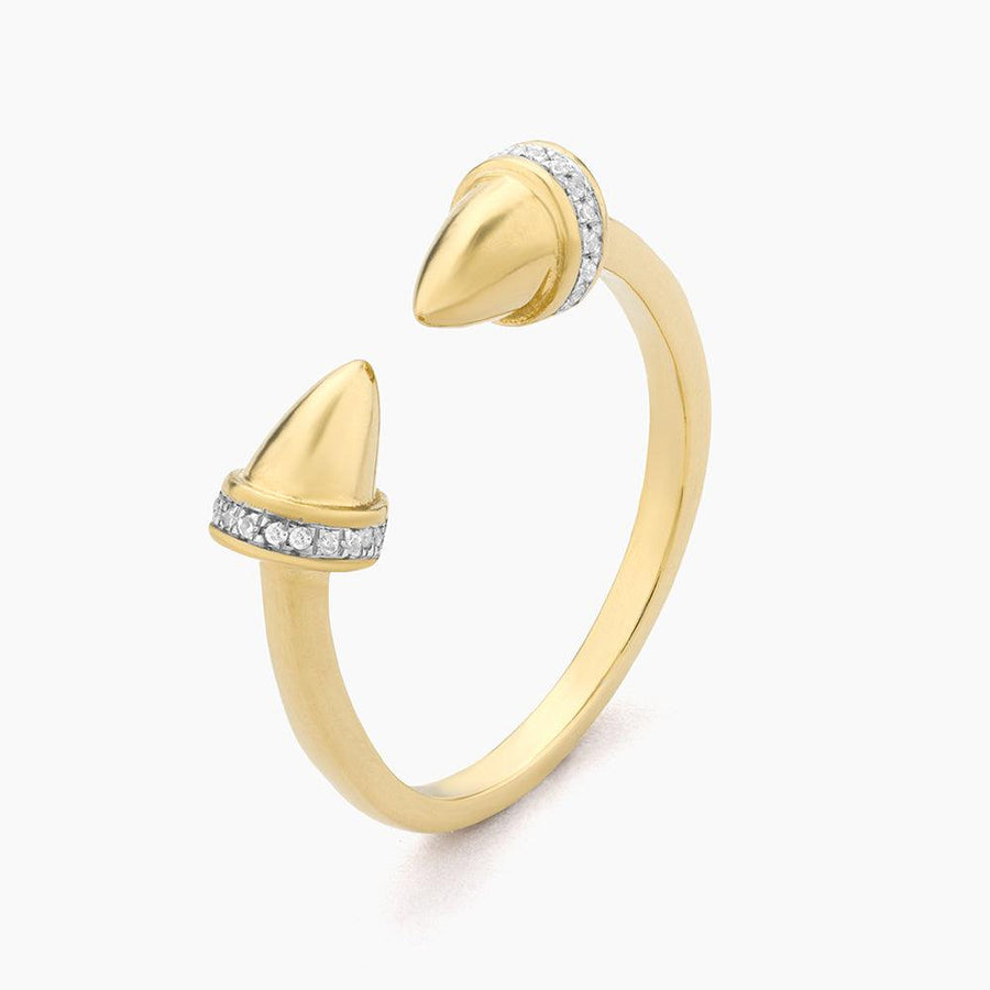 Diamond Acron Statement Ring 