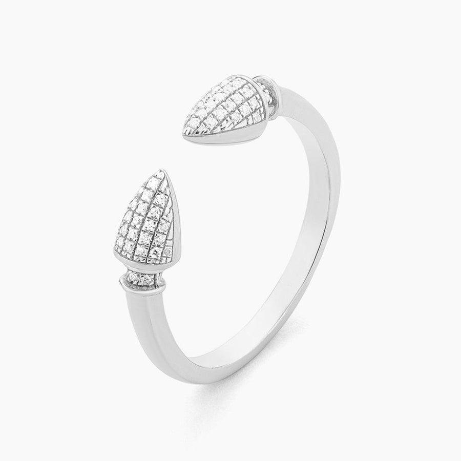 Diamond Pine Cone Statement Ring