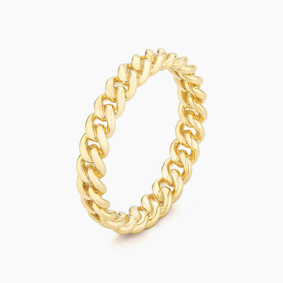 Curb Link Stackable Ring - Ella Stein 
