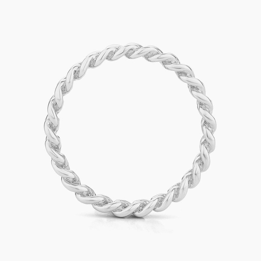 Curb Link Stackable Ring - Ella Stein 