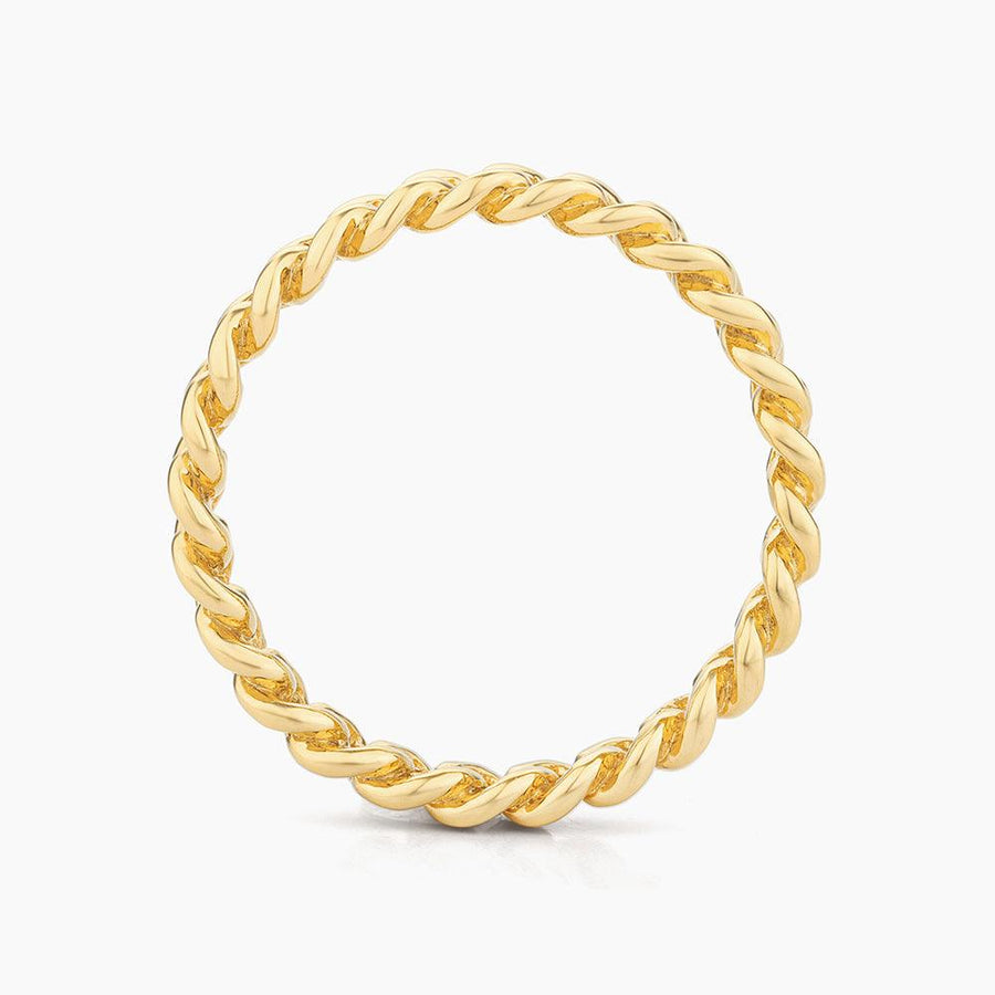 Curb Link Stackable Ring