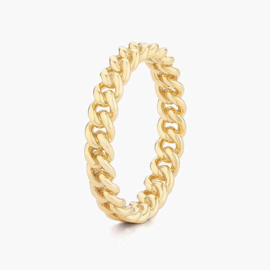 Curb Link Stackable Ring