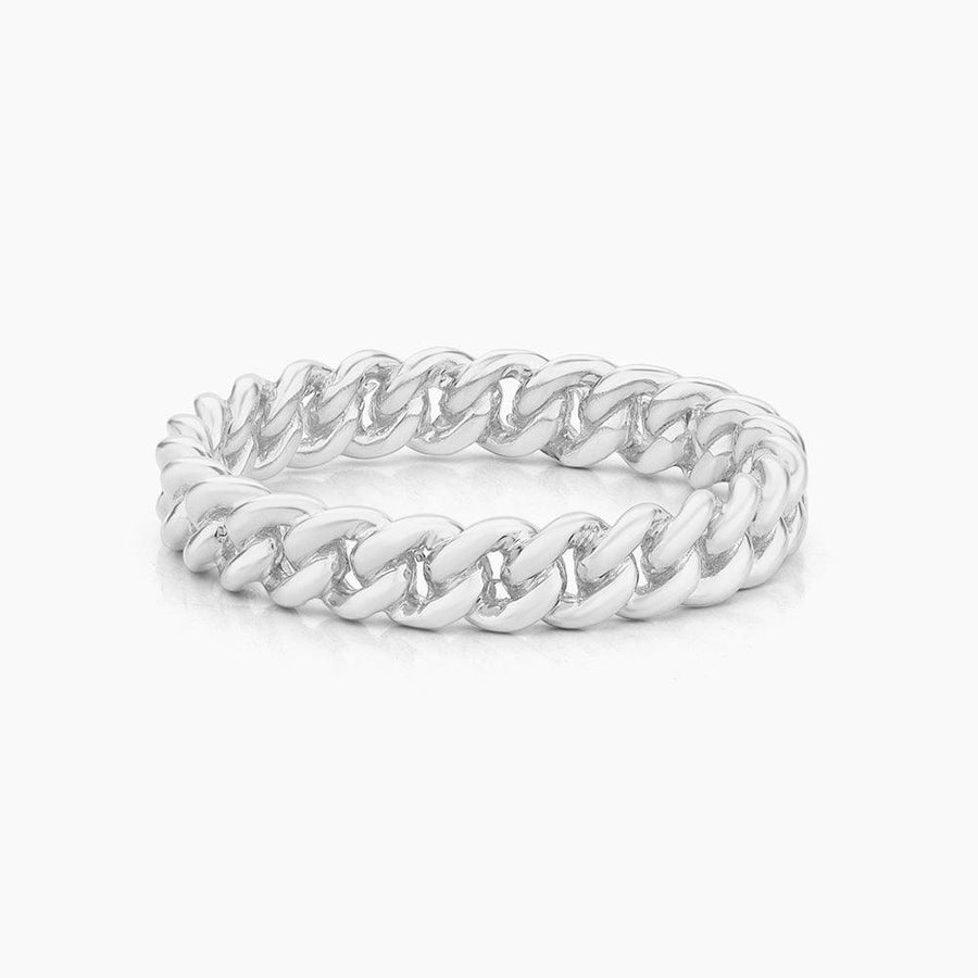 Curb Link Stackable Ring - Ella Stein 