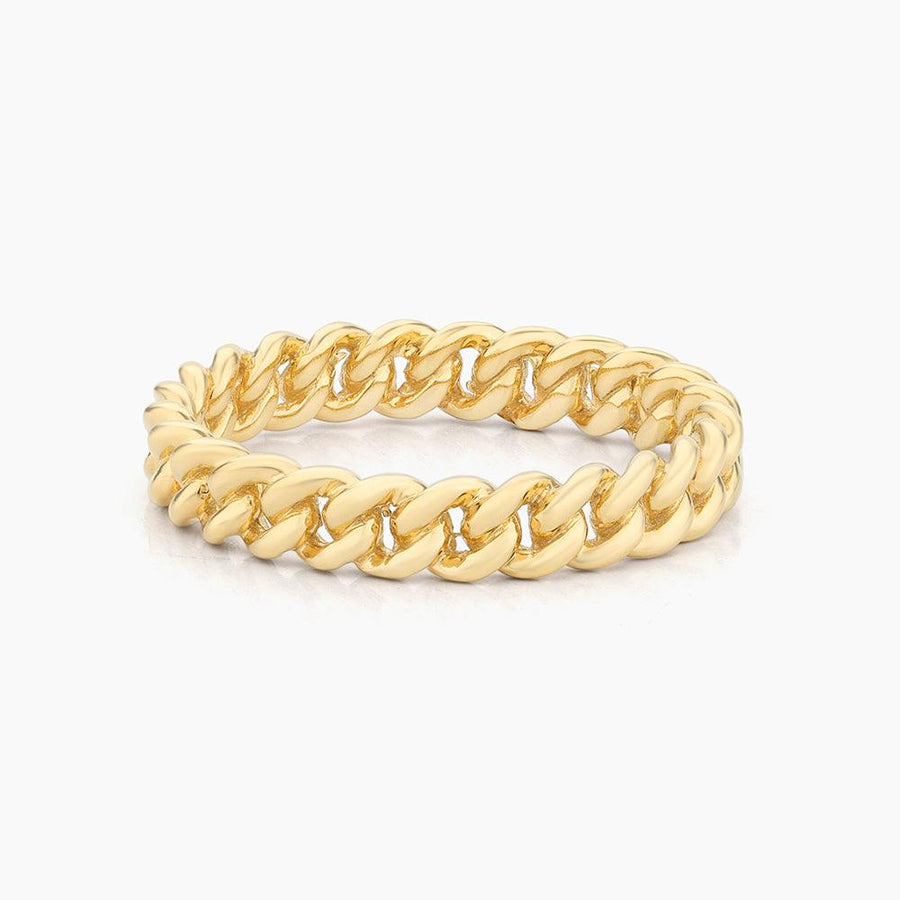 Curb Link Stackable Ring