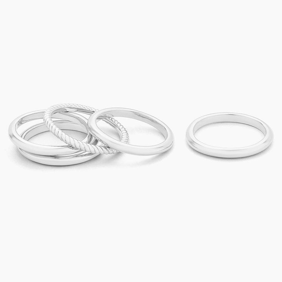 Layer & Twist Stackable Ring
