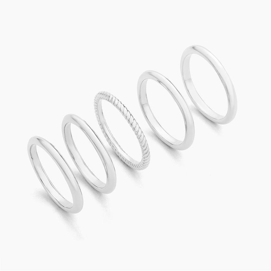 Layer & Twist Stackable Ring