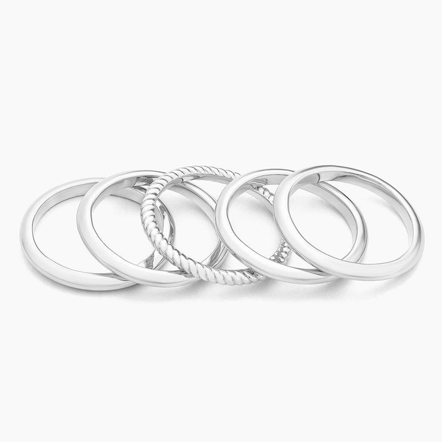Layer & Twist Stackable Ring
