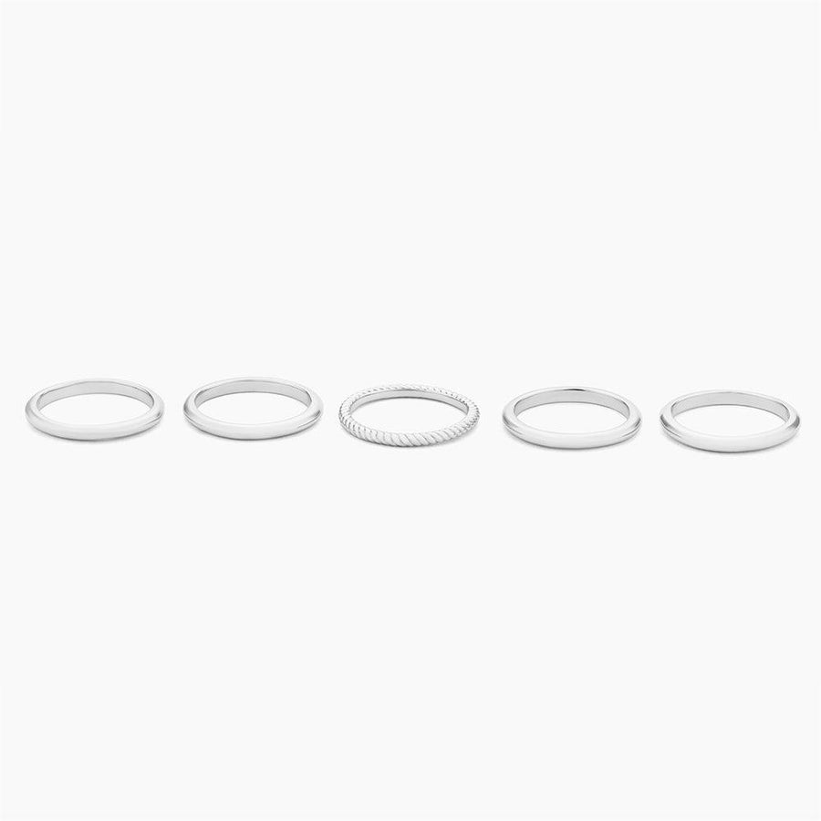 Layer & Twist Stackable Ring