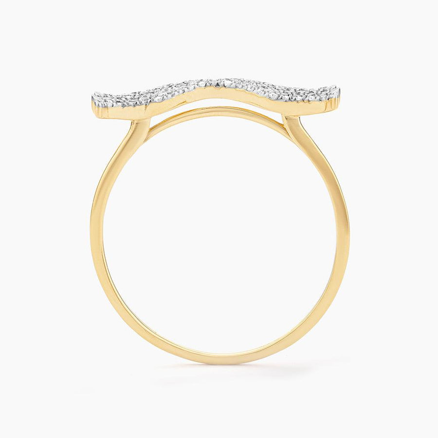 diamond angel wing ring 