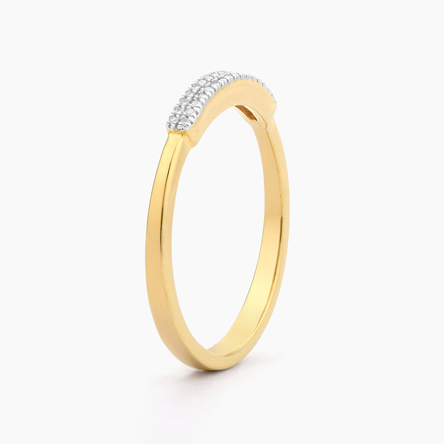 Bar None Band stackable Ring