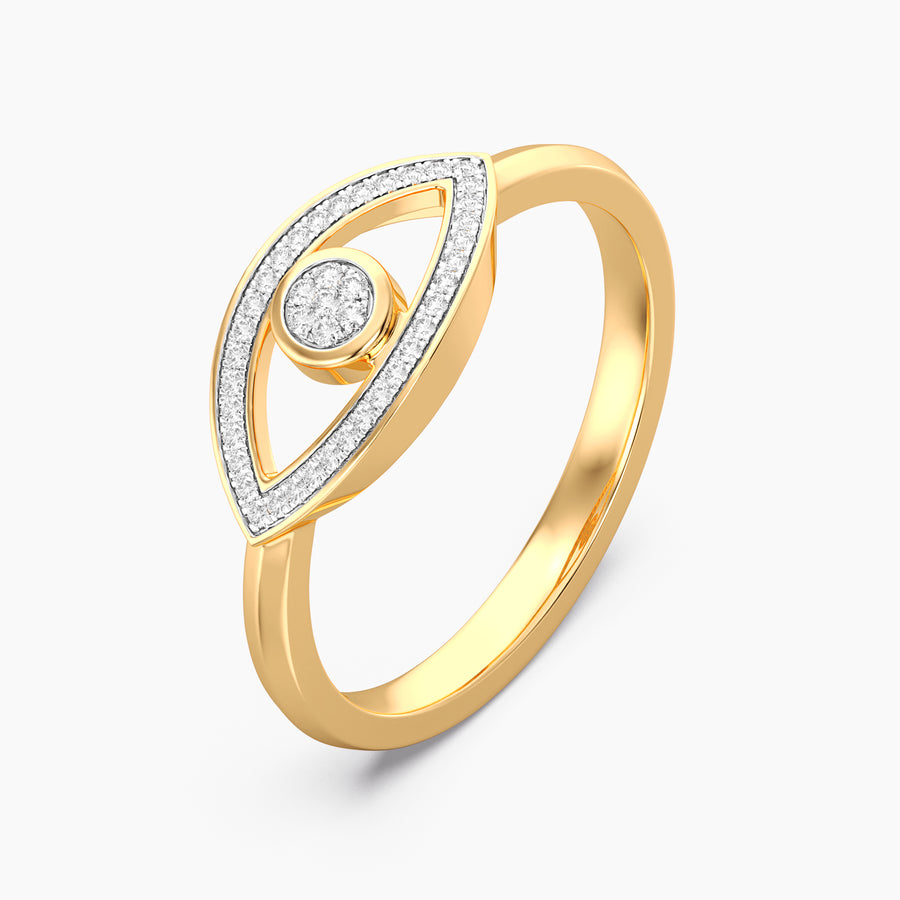 Eye On You Statement Ring
