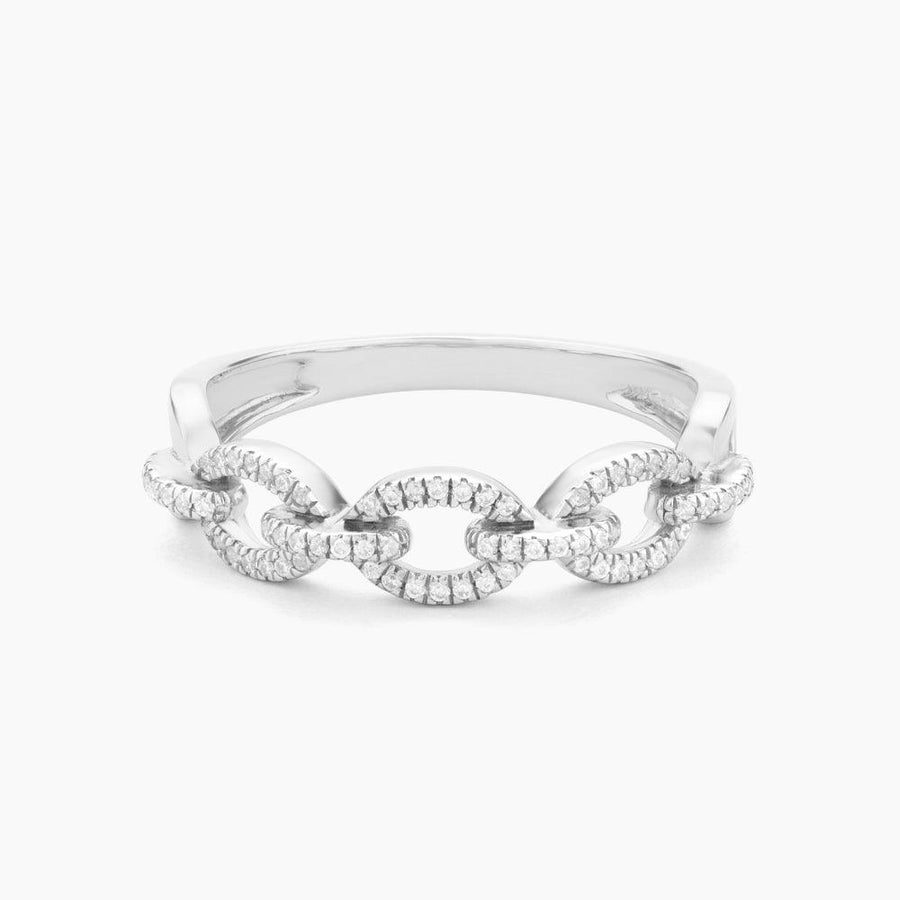 chain link diamond ring
