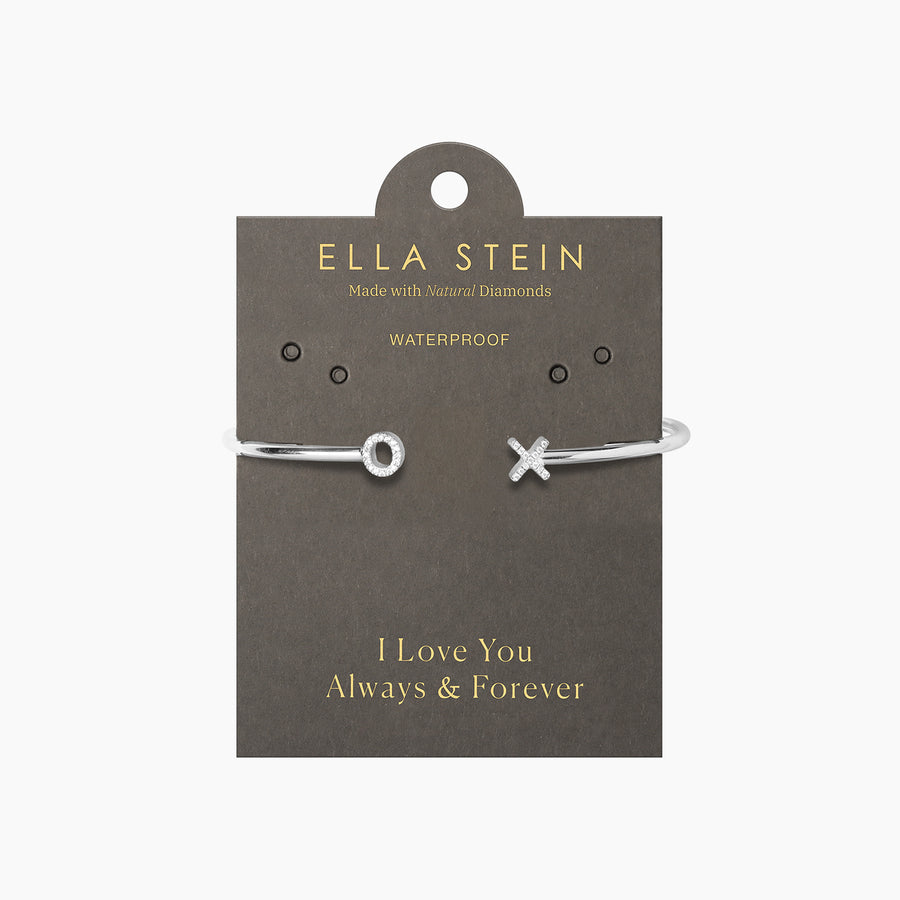 Waterproof XO Flexi Cuff Bracelet