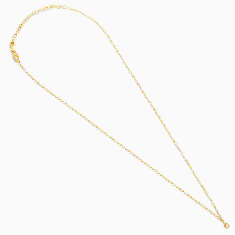 Small Circle Pendant Necklace