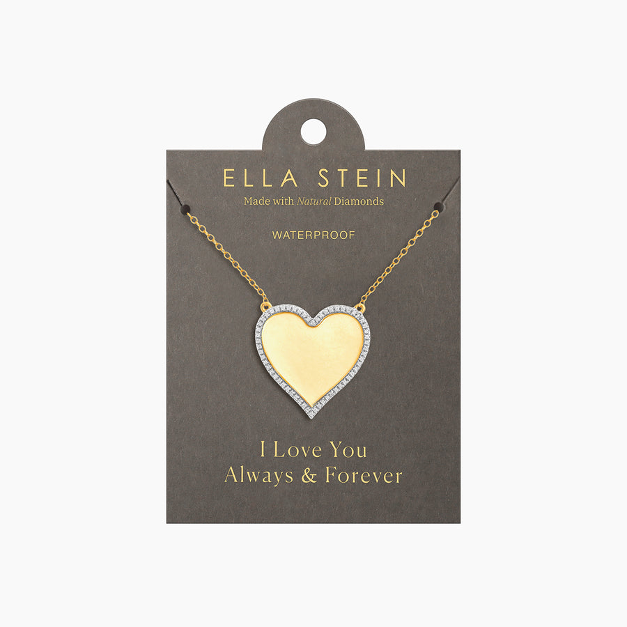 Waterproof Forever Love Pendant Necklace