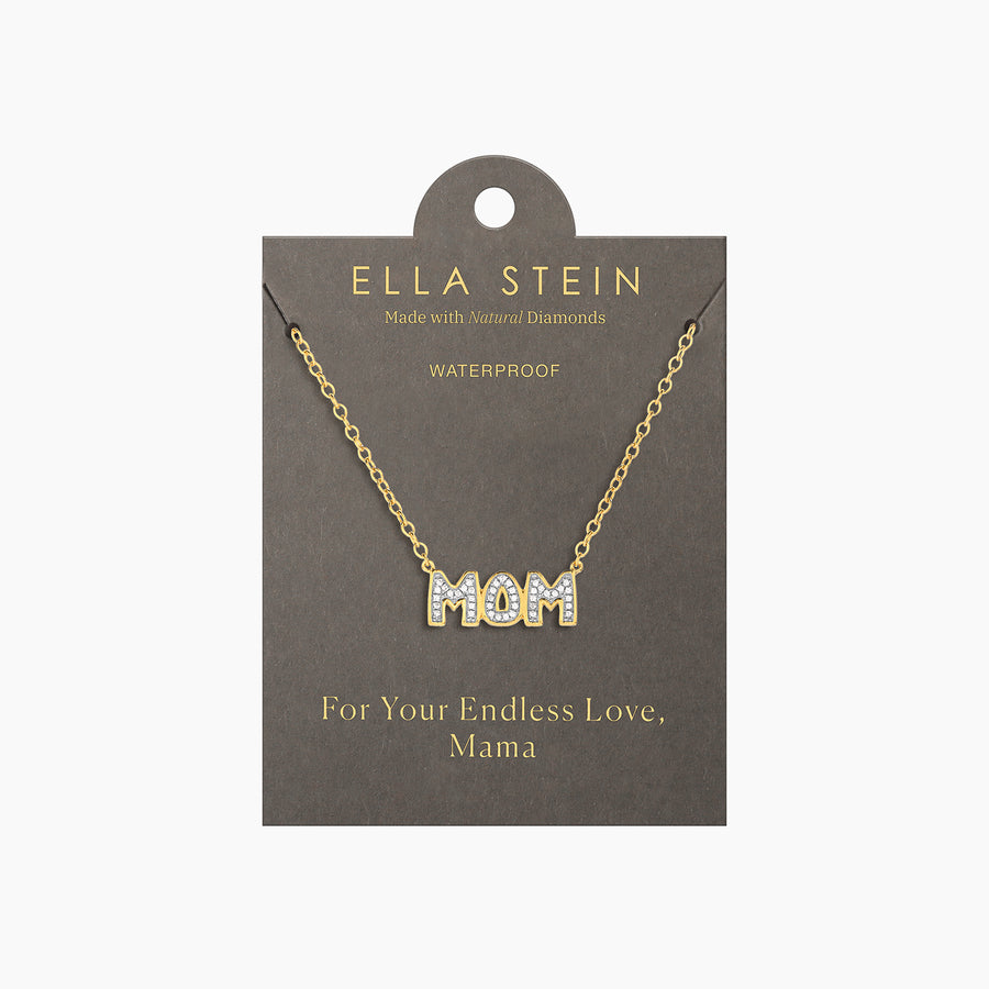 Waterproof Best Mom In The World Pendant Necklace