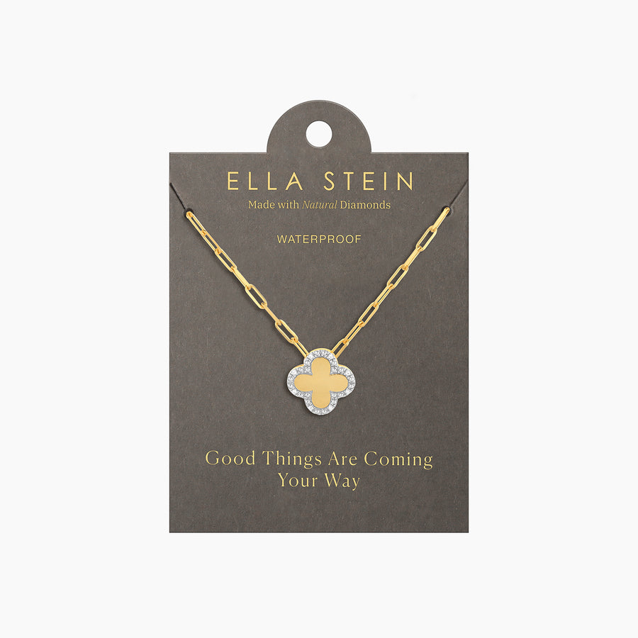 Waterproof Classic Bloom Pendant Necklace