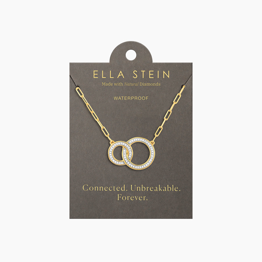 Waterproof Forever Linked Pendant Necklace