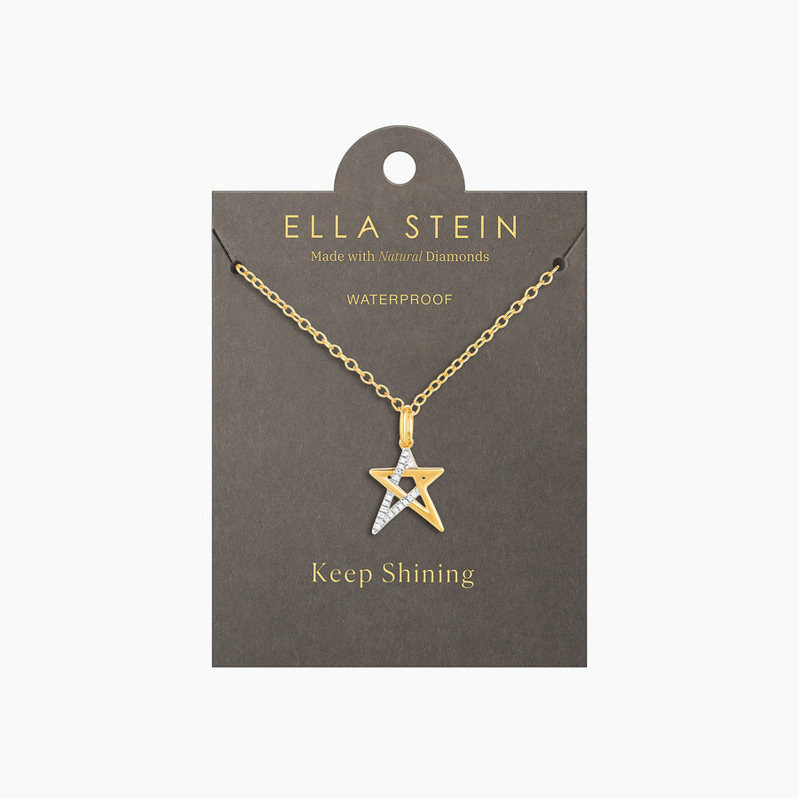 Waterproof Star Charm Pendant Necklace