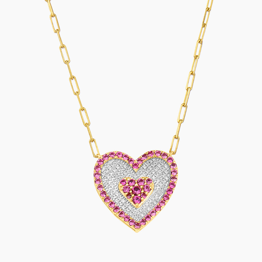 Queen Of Hearts Pendant Necklace  