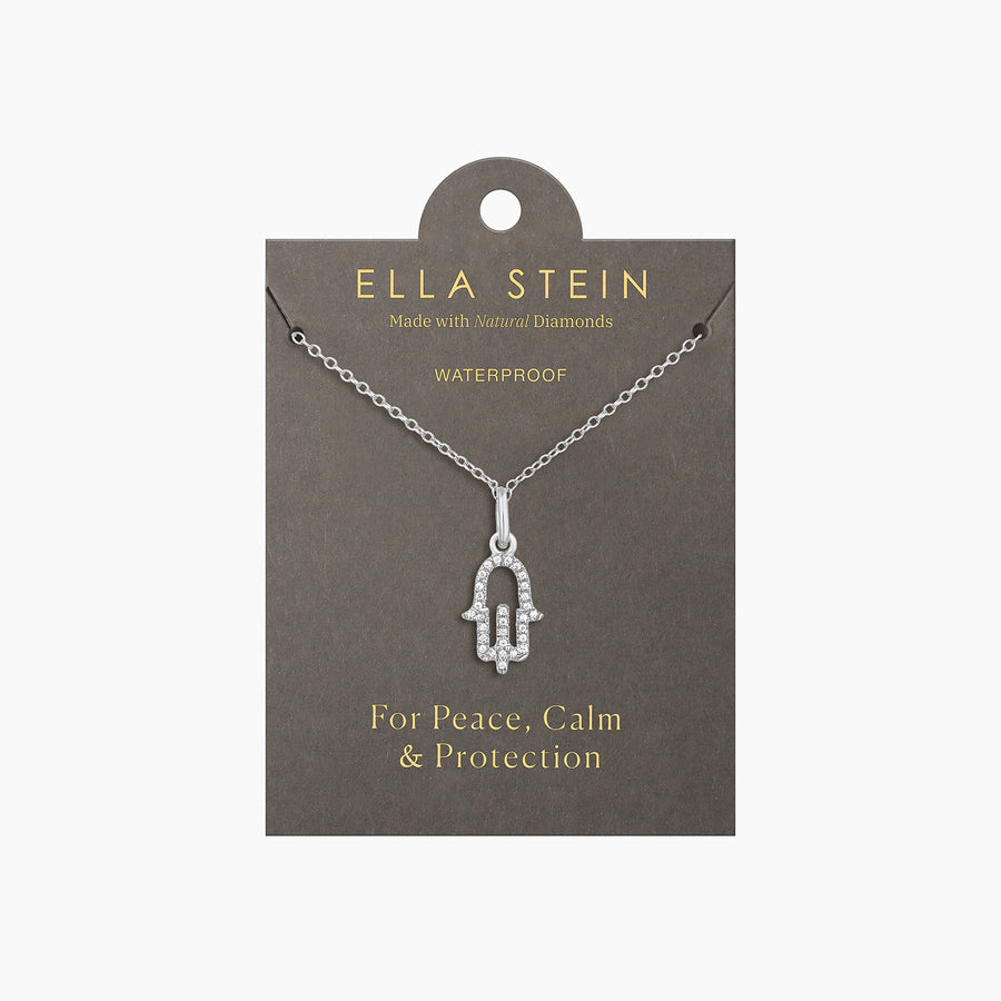 Waterproof Think Good Thoughts Pendant Necklace