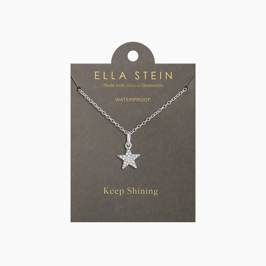 Waterproof Reach for the Stars Pendant Necklace