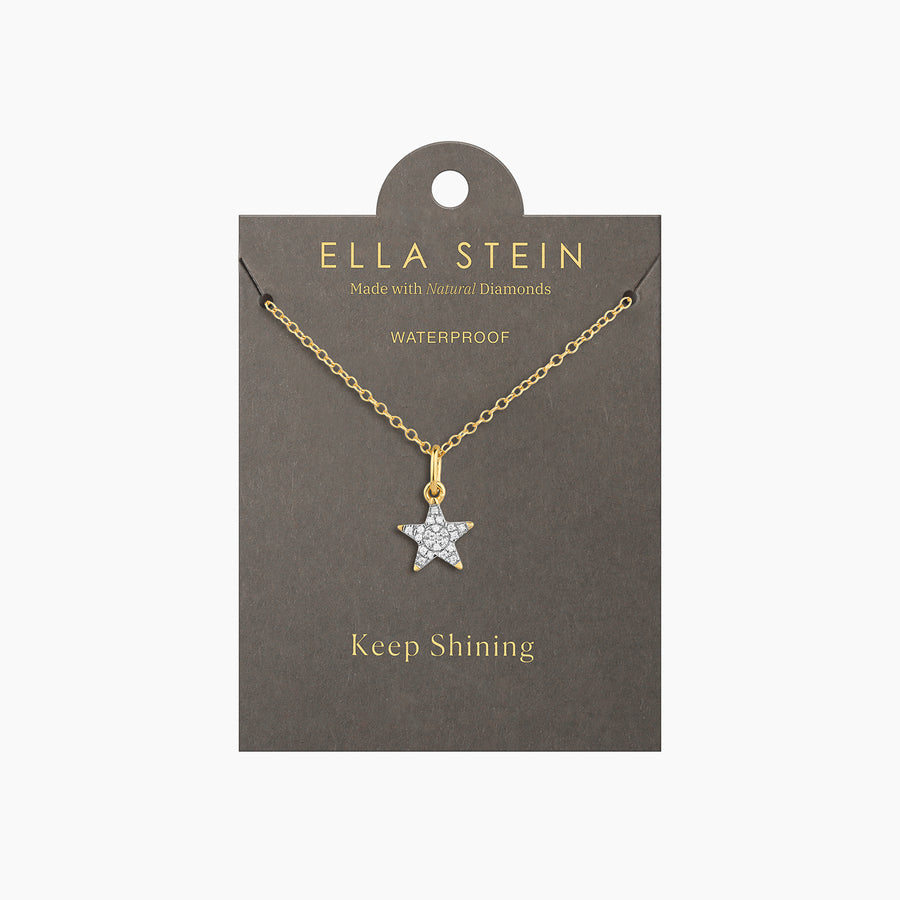 Waterproof Reach for the Stars Pendant Necklace