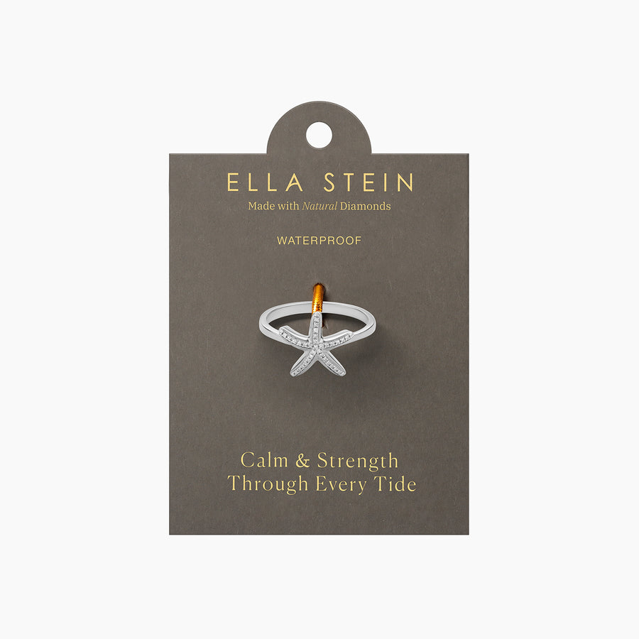 Waterproof Starfish Statement Ring