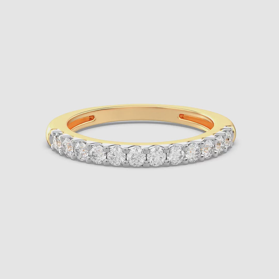 Lab-Grown Eternity Band Ring