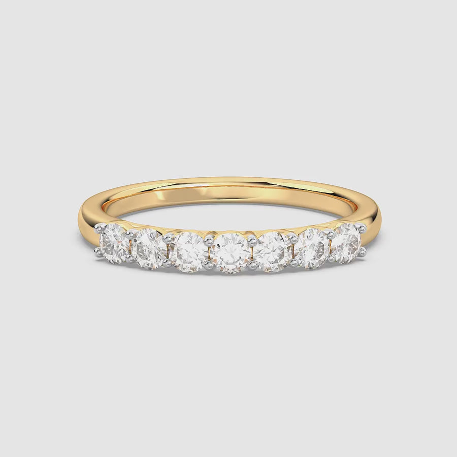 Lab-Grown  Luxe Diamond Harmony Ring