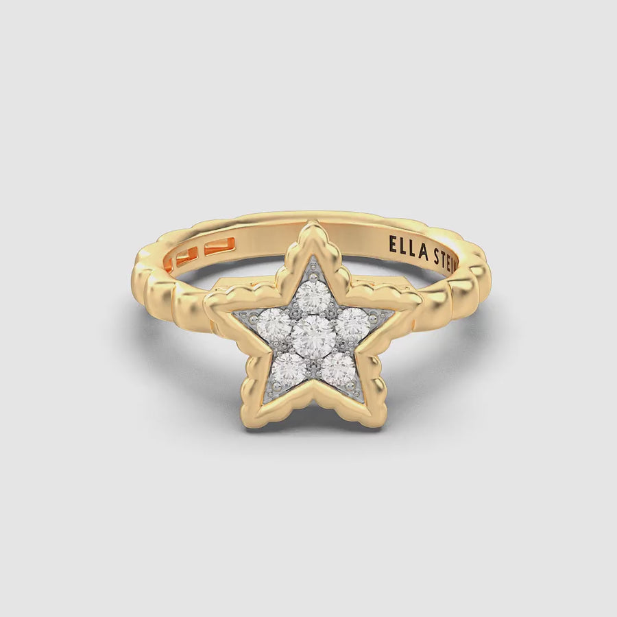 Lab-Grown Signature Star Ring