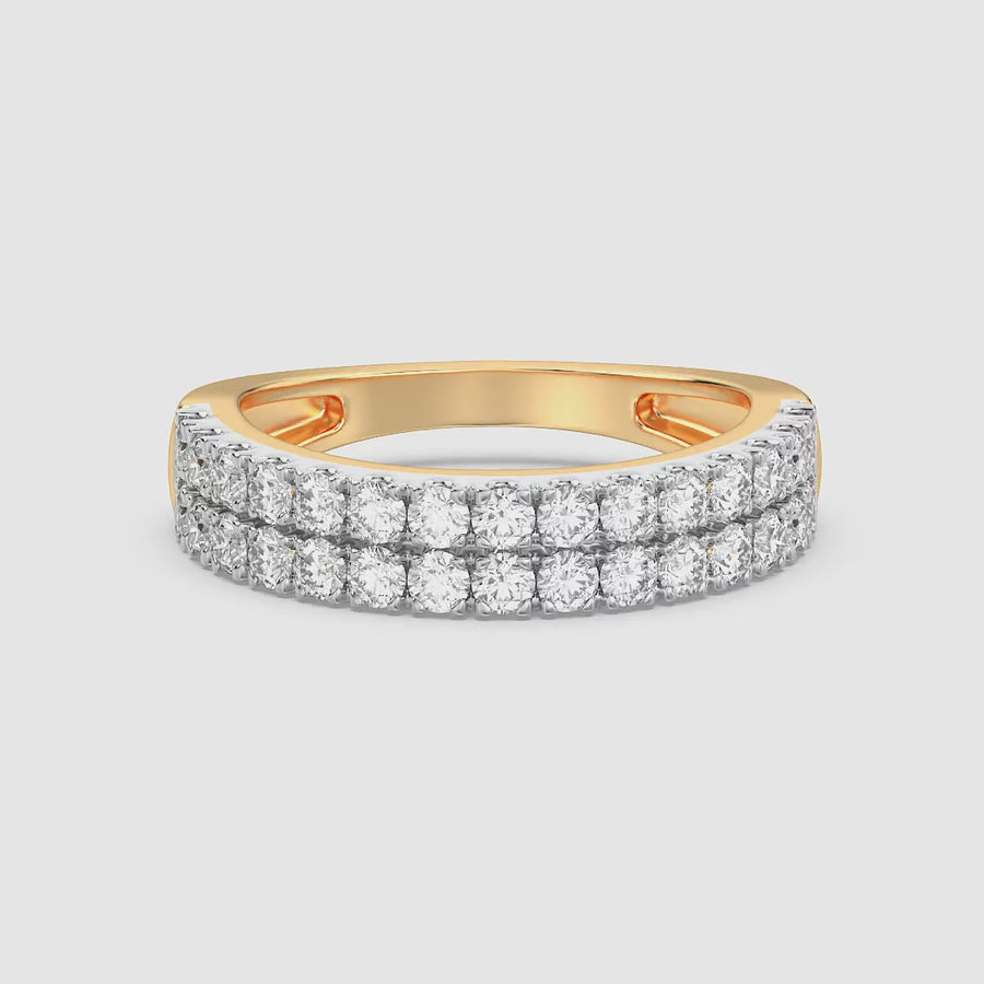 Lab-Grown Diamond Enchantment Band Ring