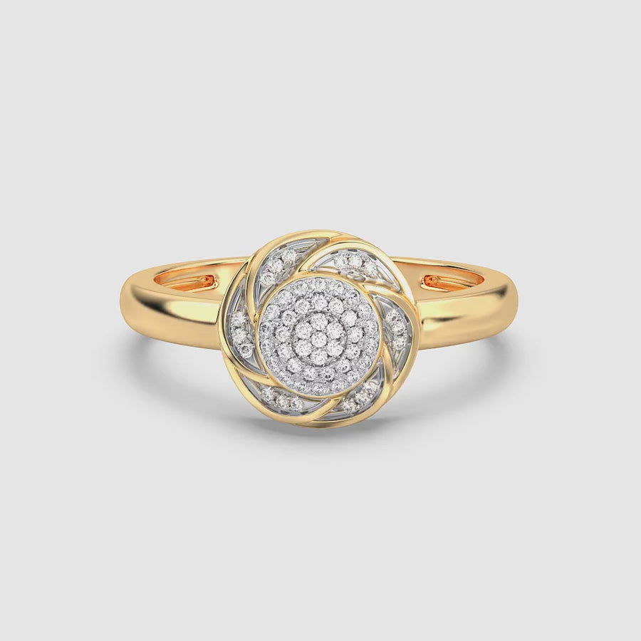 Lab-Grown Bloom Statement Ring