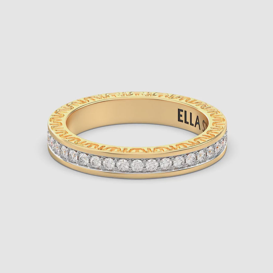 Lab-Grown Eternity Diamond Band Ring
