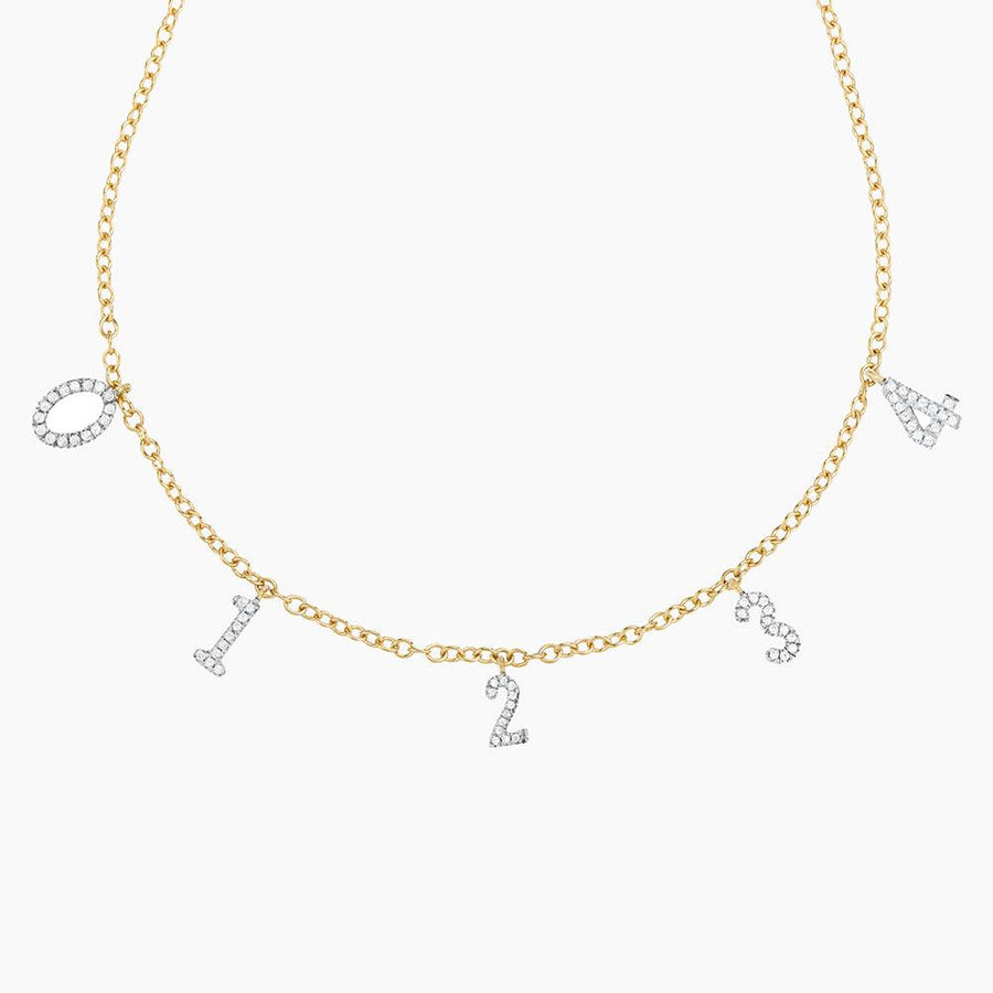 Name + Charms Necklace - Ella Stein 