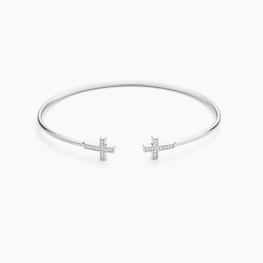 diamond criss cross bracelet cuff 