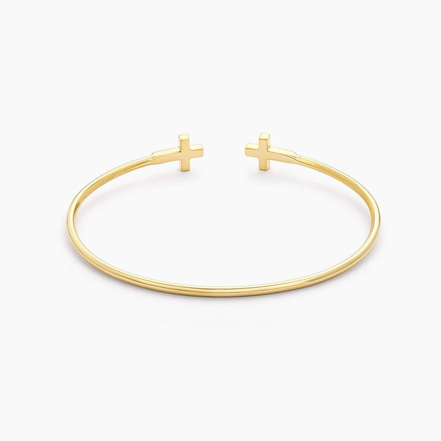 Cross Flexi Cuff Bracelet - Ella Stein 