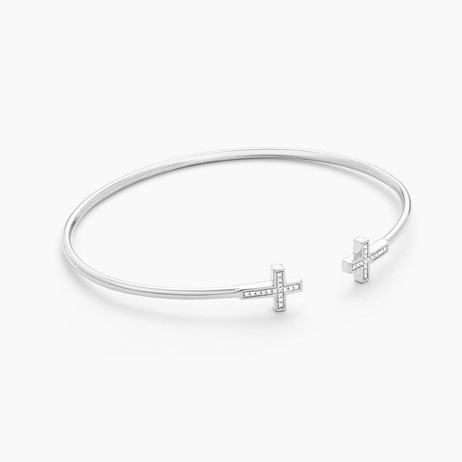 Cross Flexi Cuff Bracelet - Ella Stein 